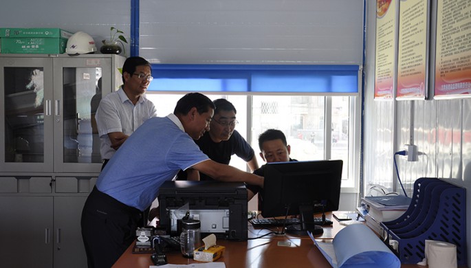 万搏app登录入口党委委员、监事会主席焦军毅同志开展“不忘初心，牢记使命”主题调研活动