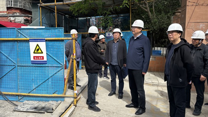 陈一夫到项目现场督导节前安全生产工作